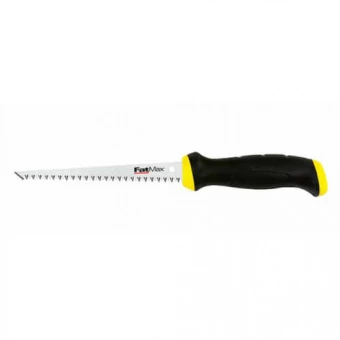 STANLEY 0-20-556 Ножовка узкая 355мм 7TPI с зубом "Jet-Cut", ручка прямая FatMax на блистере