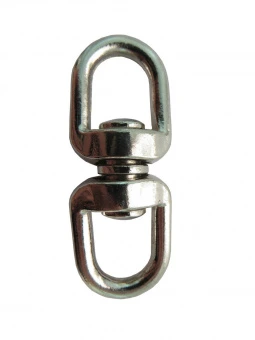 Вертлюг 20 мм (петля-петля) никель