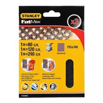 STANLEY Сетка шлифовальная STA39082