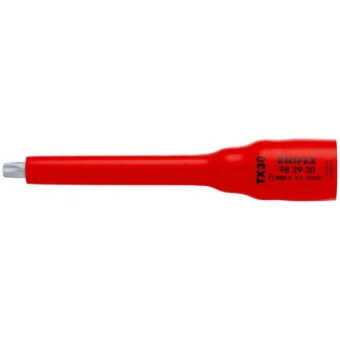 KNIPEX Головка торцевая VDE 1000V DR 3/8" 12-гранная, TX25, диэлектрическая | 98 29 25