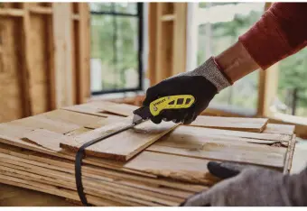 Ніж STANLEY, складний з фіксованим лезом для оздоблювальних робот, L= 160мм. | STHT10424-0