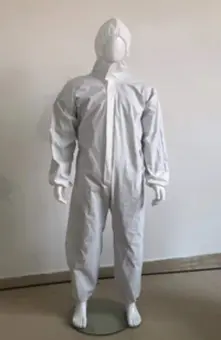 YATO Костюм захисний не стерилізований вологовідштовхуючий (комбінезон з капюшоном) | ZP-0151