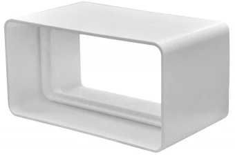 60-348 З'єднувач каналу плаский, 55х110 мм (511СКП) | Эра