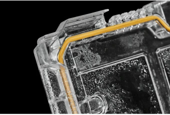 Органайзер DeWALT TOUGHSYSTEM 2.0, DS100, 545x380x130 мм, з прозорою кришкою, 10 відділень