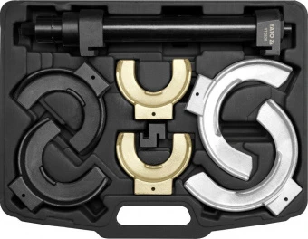 YATO Знімач амортизаційних пружин YATO до l=300 мм McPherson; заг. l=400 мм, макс. зусилля-1500 кг  