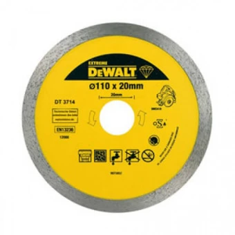 DeWalt DT3714 Круг алмазный d=110 мм, h сегмента 5 мм, для плиткореза DWC410