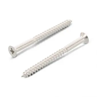 Шуруп нержавеющий универсальный, потай ART 9050 4,5 x100/60 A2 PZ2 неполная резьба