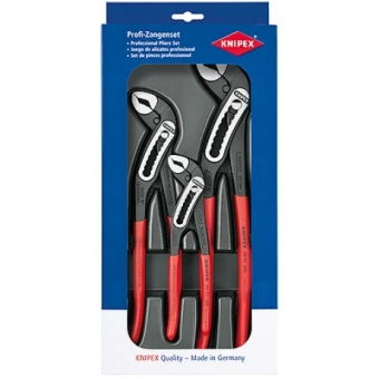 KNIPEX Набор сантехнических клещей Аlligator®, 3 предмета (180-250-300мм) 00 20 09 V03 | 00 20 09 V0