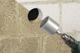 Wolfcraft кольцевая пила с покрытием из карбида с хвостовиком и сверлом Ø 43 // 3894000