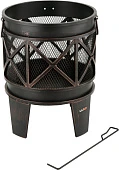 LUND Кошик для вогнища сталевий 42х 53 см на 4-х ніжках  | 99702