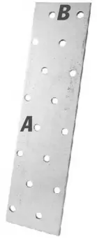 Крепление плоское LP- 5 50х180х0х2,0 уп. 50 шт.