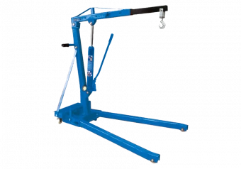 KING TONY Кран гидравлический 2 Тонны складной (низкий 90мм) поворотная ручка | 9TY1342-02A-B