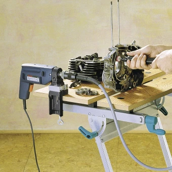 Wolfcraft универсальный держатель для дрели, корпус из алюминия // 4800000