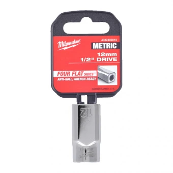 MILWAUKEE Головка хромована метрична 1/2'', 12мм | 4932480010