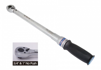 KING TONY Ключ динамометрический 1/4" 30~200IN.LB двойная установка | 34262-1CG