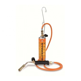 KEMPER 1217S Паяльник "Kemper" шланг 1,5 м, д. 20 мм, у комплекті з балоном Пропан/Бутан 35/65%, 330