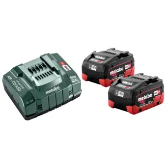 Набір акумуляторів + зарядка Metabo 685122000 (18 В, 2х5.5 А*год, ASC 145)