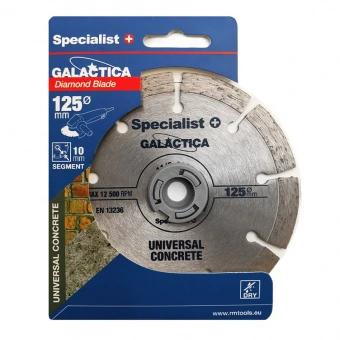 Specialist+ 11/2-0125 Диск алмазний GALACTICA 125x10x22