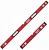 Milwaukee Набор уровней Redstick Backbone 60 / 180см (2 шт.) // 4932459077