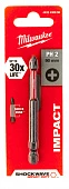 MILWAUKEE Біта SHOCKWAVE , PH2, 90мм (1шт) | 4932430856