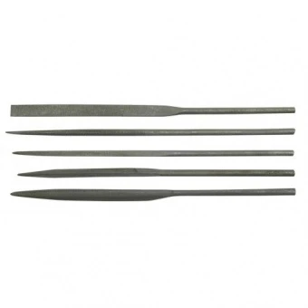 VOREL Надфілі : L= 4,0x160 мм, Без ручки, Набір 12 Шт/Уп.  | 25390