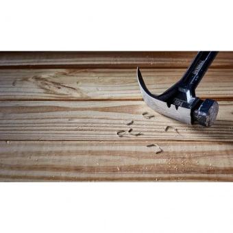 DeWALT Молоток "CURVE-CLAW", суцільнометалевий, вага головки 454 г, з загнутим цвяходером,  340 мм.