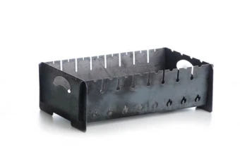 Мангал разборной толщина 2мм на 8 шампуров с чехлом и перчатками, напольный СИЛА