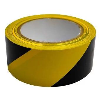 Стрічка маркувальна жовто-чорна 48мм х 33м Favorit | 10-607