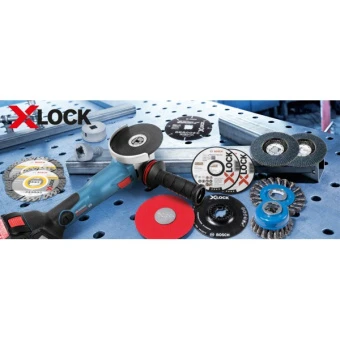 Акумуляторна безщіткова болгарка Bosch GWX 18V-10 (2х18 В, 5 А*год) (06017B0102)