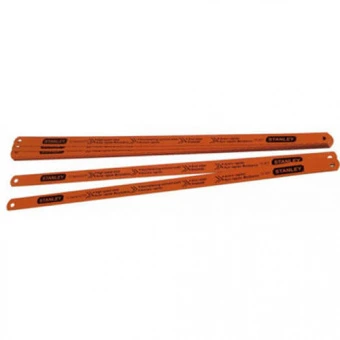 STANLEY 2-15-906 Полотно ножовочное TPI 24 300мм (5шт.) для черных металлов, нержавейка на блистере