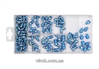 YATO Набір ніпелів для змащування YATO 110 шт  | YT-06888