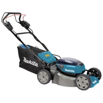 Самохідна акумуляторна газонокосарка Makita DLM462PT4 (2х18 В, 4х5 А*год, 460 мм)