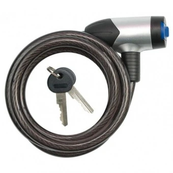 VOREL Замок велосипедний : L= 8 мм Х 1200 мм  | 77837