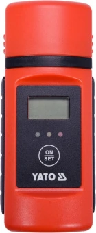 YATO Вологомір електронний для деревини і будматеріалів YATO з макс. глибиною чутлив.- 10 мм  | YT-7