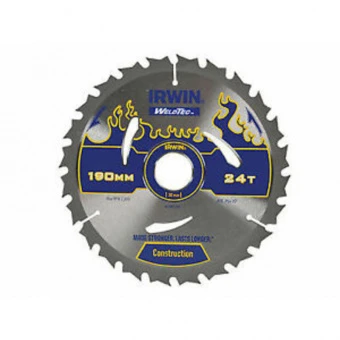 IRWIN Диск пильный по деревоматериалам Weldtec CSB 190мм/24T | 1897383