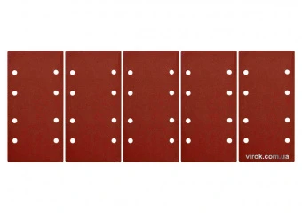 YATO Папір шліфувальний з липучкою YATO: 93 х 187 мм, Р100, до YT-82230, 5 шт  | YT-83803