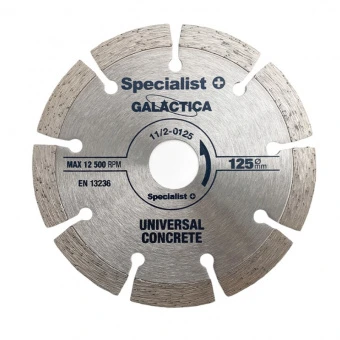 Specialist+ 11/2-0125 Диск алмазний GALACTICA 125x10x22
