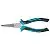 Круглогубці Cr-V, нікель, 160мм Berg | 44-108