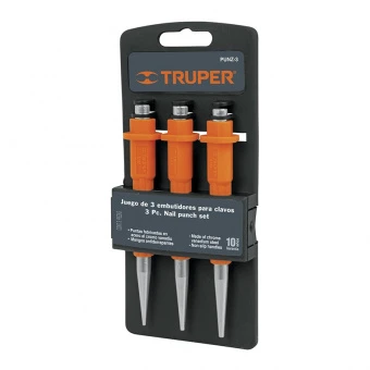 TRUPER PUNZ-3 Пробійник, набір Cr-V, 3шт