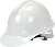VOREL Каска для захисту голови біла з матеріалу HDPE  | 74173