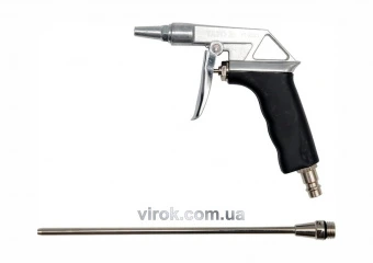 YATO Пістолет пневматичний продувальний YATO з подовженим соплом, 1/4", 0.8 MPa  | YT-2373