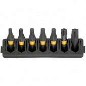 Касета з бітами DeWALT FlexTorq, L = 25 мм, біти Т15, Т20 - 2 шт, Т25 - 2 шт, Т30, Т40