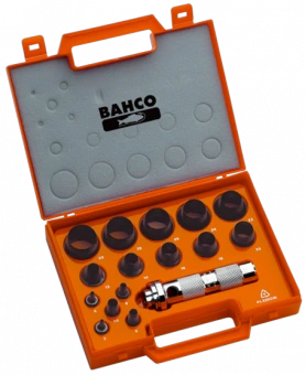 BAHCO 400.003.030 Набор просечек по мягким материалам 3-30 мм в пластиковом футляре