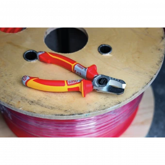 NWS  Бокорізи - ножиці для кабелю Ø≤ 16 мм, L= 160 мм. Al/Cu. ізольовані VDE до 1000V | 043-49-VDE-1