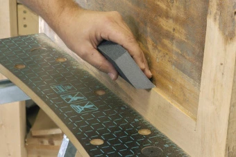 Wolfcraft шлифовальный брусок 100 x 90 x 25 // 2778000