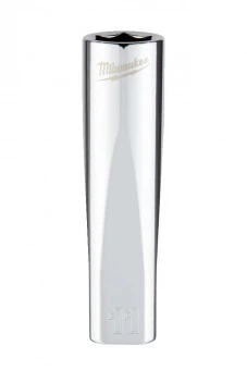 MILWAUKEE Головка хромована метрична подовжена 3/8'', 11мм | 4932478355