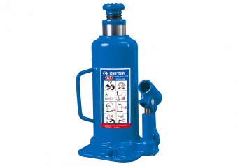 KING TONY Домкрат бутылочный 12 Тонн (230-465мм) | 9TY112-12A-B