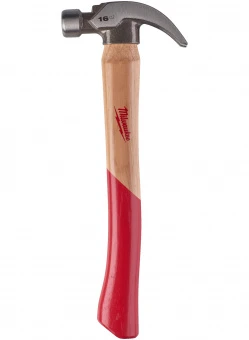 MILWAUKEE Молоток с рукояткой из гикори 16 унций/450 грамм (1 шт) | 4932478659