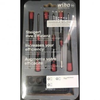 WIHA Набор торцевых отверток для винтов с внешним шестигранником HEX NUT PicoFinish Wiha 42994 | W42
