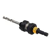 Тримач DeWALT QUICK CHANGE для біметалевих коронок (цифенборів) діаметром 14-30 мм, хвостовик 10 мм